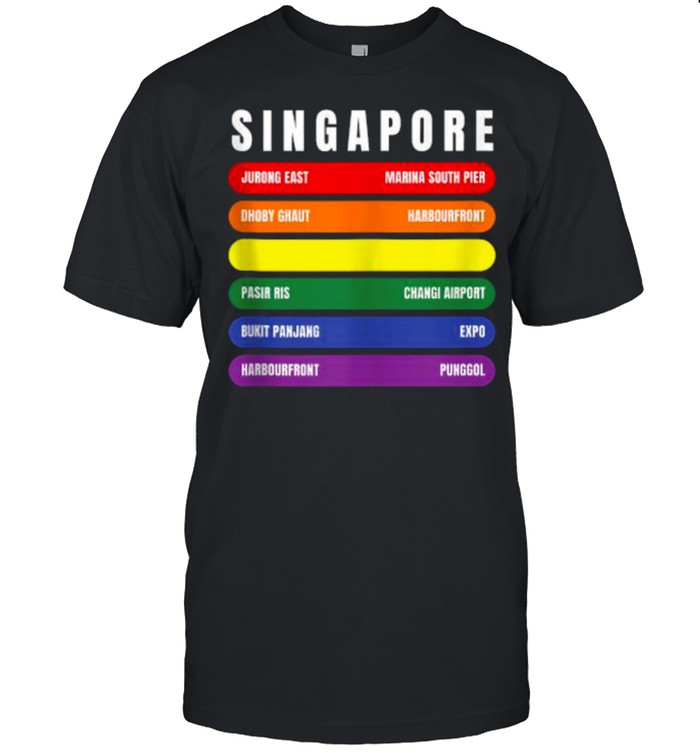 Singapore Inspired Buki Panjang Related Changi Airport T-Shirt