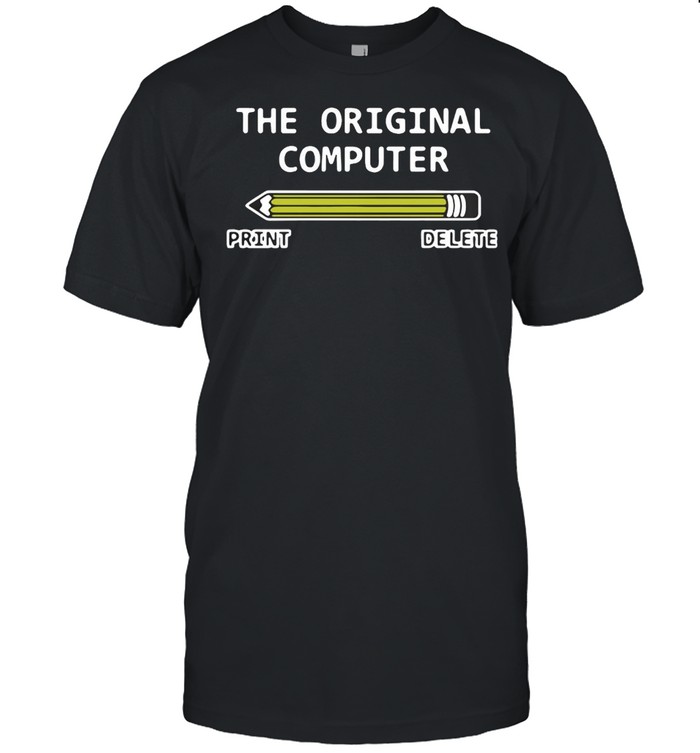 The Original Computer Print Delete T-shirt