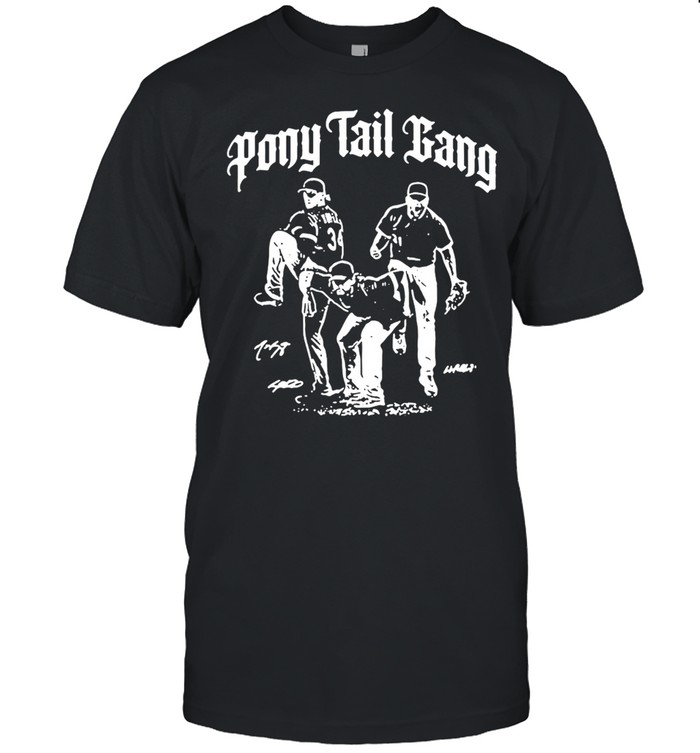 Ponytail Gang White Sox T-shirt