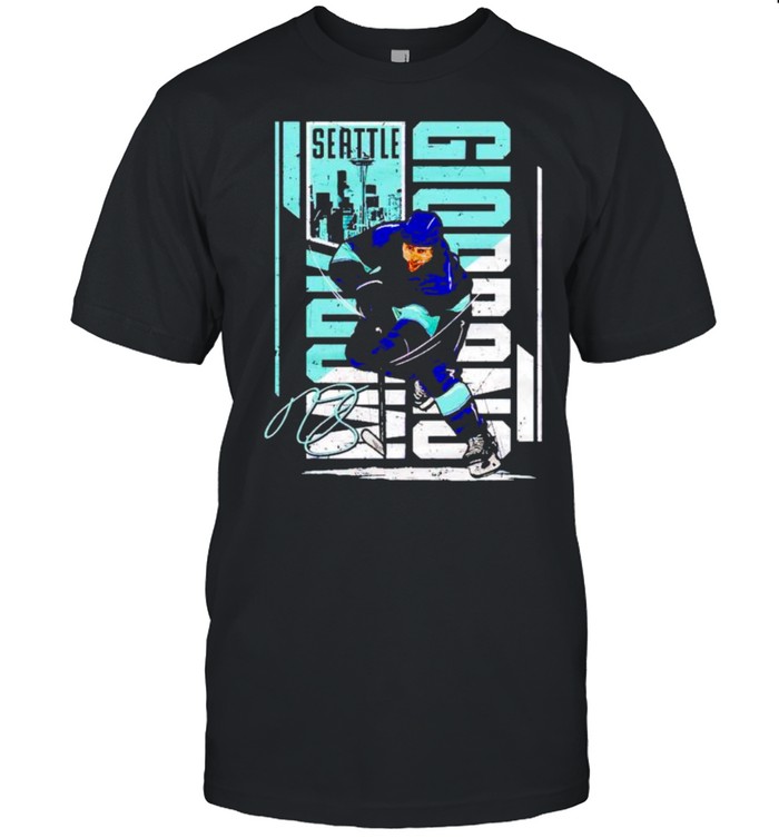 Seattle Hockey Mark Giordano Vertical shirt