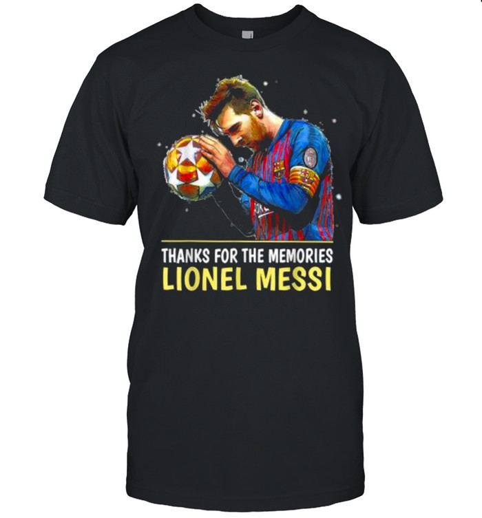 Thank you for the memories Leonel Messi 2000-2021 FC-B T-Shirt