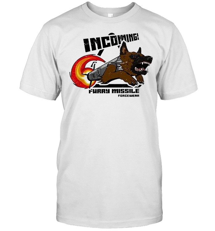 Incoming furry missile force wear shirt