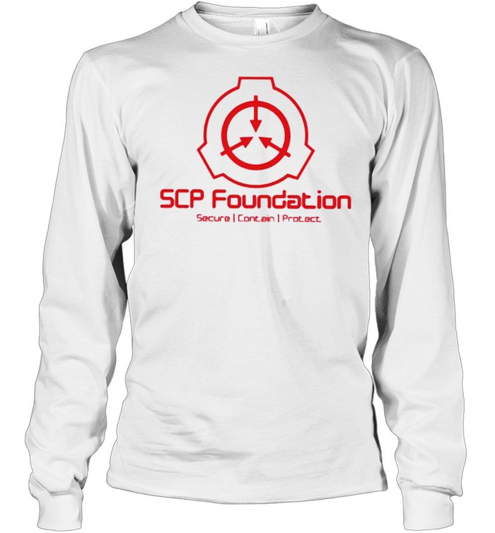 SCP Foundation secure I contain I protect shirt Long Sleeved T-shirt