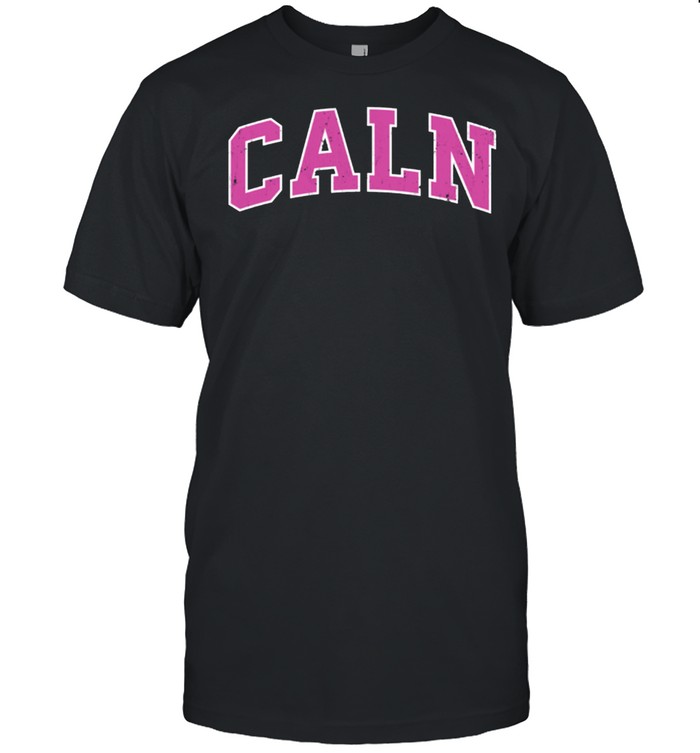 Caln Pennsylvania PA Vintage Sports Design Pink Design shirt
