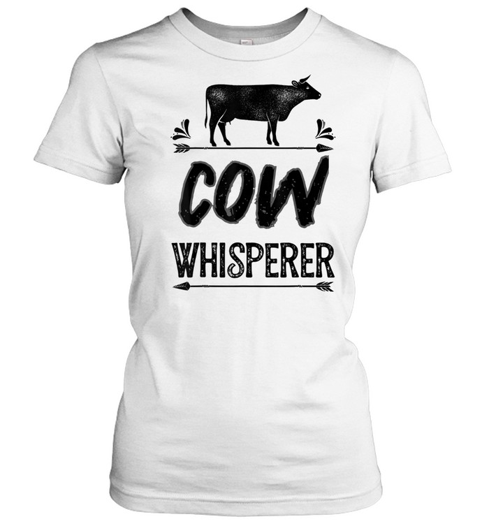 Cow Whisperer Farming Farm by PitaDesign#1 shirt Classic Women's T-shirt