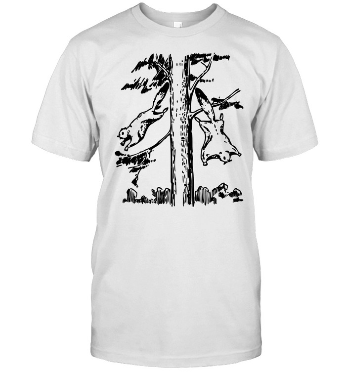 Flying Squirrel Off Trees shirt