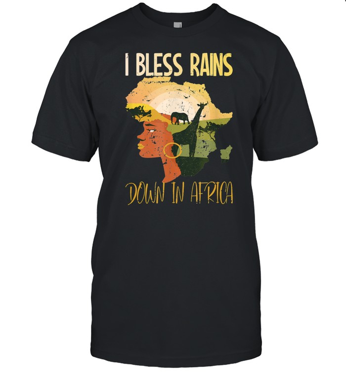 I bless rains down in Africa African Zookeeper shirt