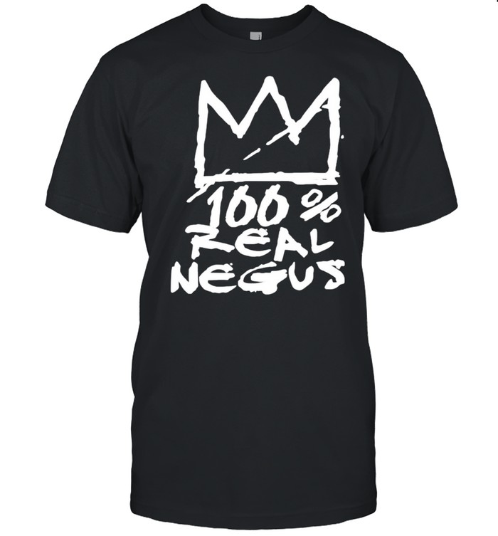 100% real negus shirt