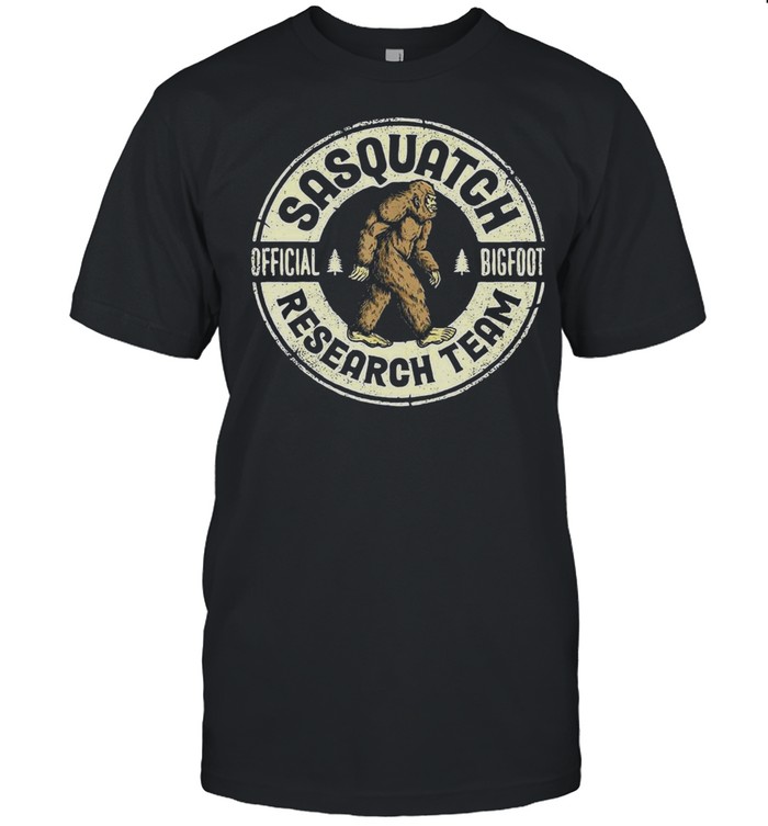 Bigfoot Sasquatch Research Team T-shirt