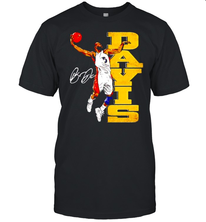 Golden State Throwbacks Baron Davis signature shirt