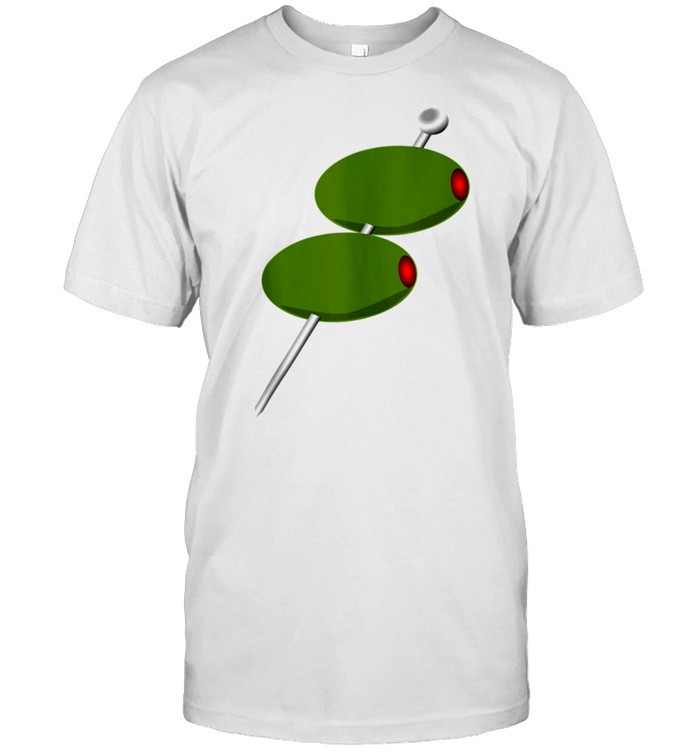 Martini Olives Bartender Student shirt