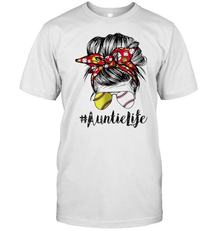 The Girl AuntieLife Baseball shirt