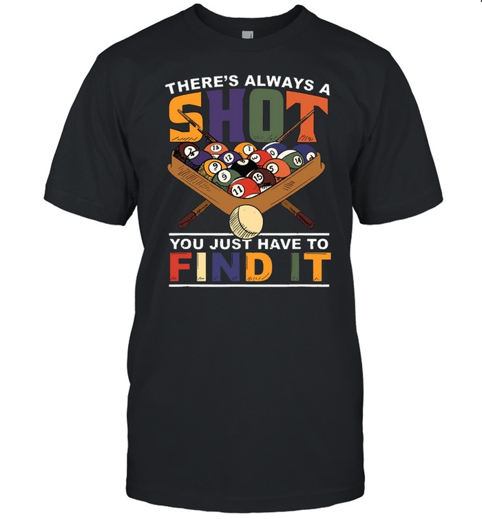 There’s always a shot you just have to find it shirt