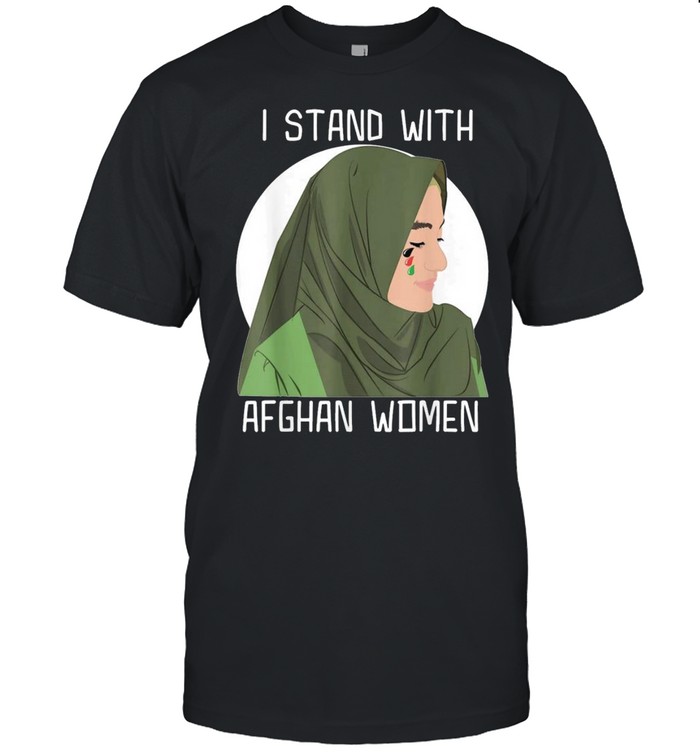 I Support Afghan Women – Afghanistan Country Tee Shirt