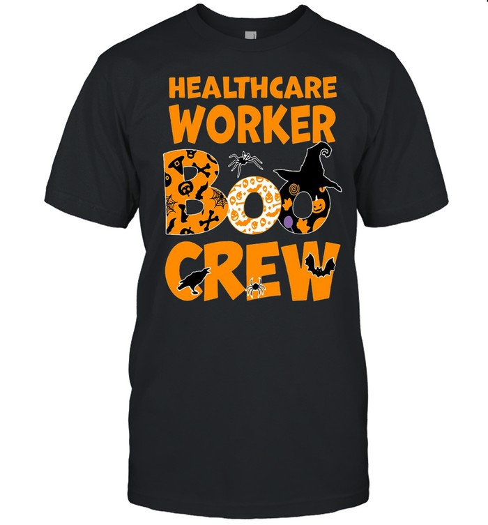 Halloween Healthcare Worker Boo Crew T-shirt