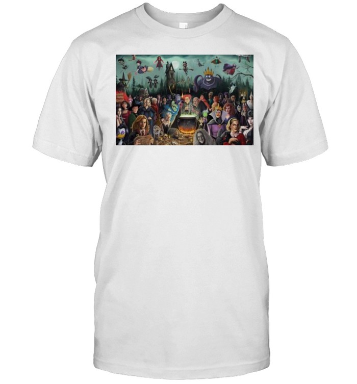 Witches Halloween movie characters shirt