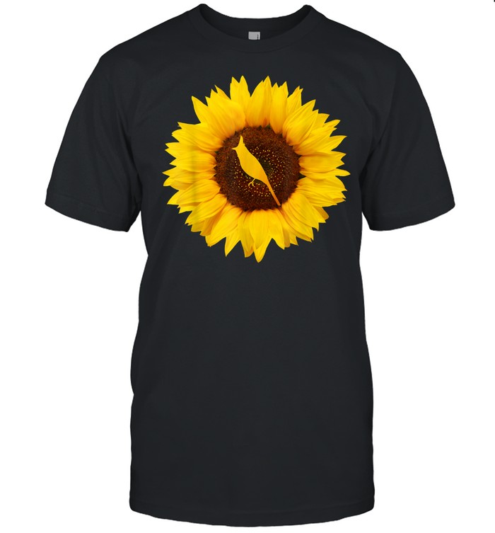 Bird Fowl Seabird Sunflower shirt