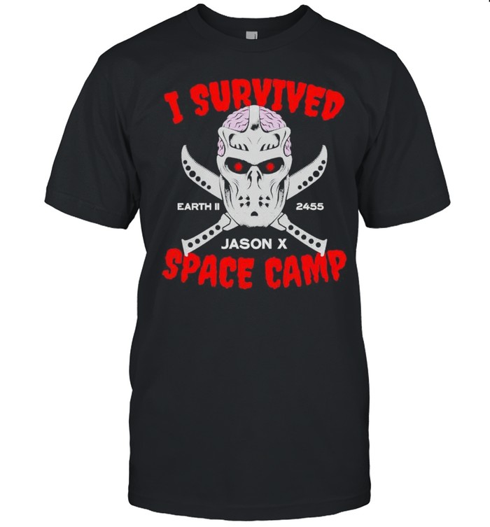 I survived Jason x Space Camp Earth II shirt