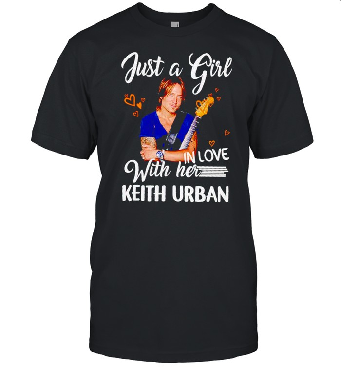 Just a girl in love with her Keith Urban shirt