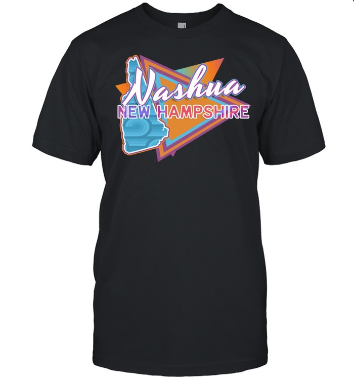 Nashua New Hampshire Vintage Retro Throwback shirt