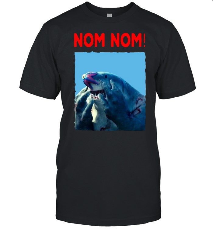 Nom nom king shark shirt