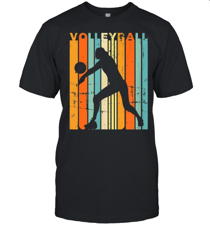 Retro BeachVolleyball Player Vintage Volleyball shirt