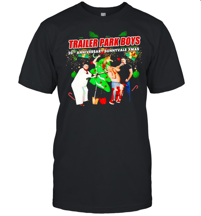 Trailer Park Boys 20th Anniversary sunnyvale Xmas shirt