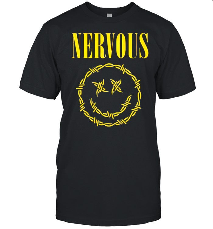 While she sleeps nervous smile shirt