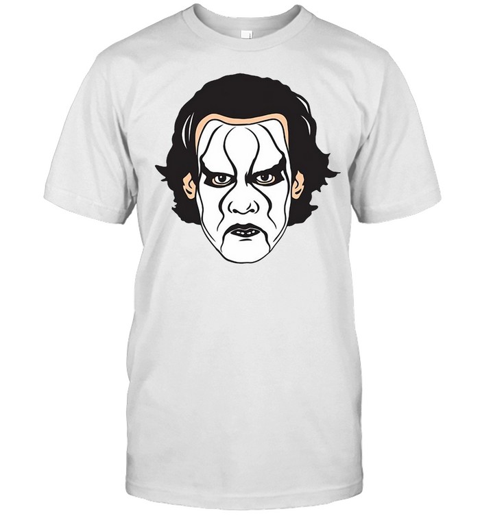 Wwe Sting Illustration Head T-shirt