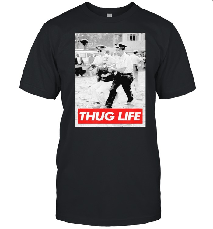 Bernie Sanders Protest Arrest Thug Life Shirt