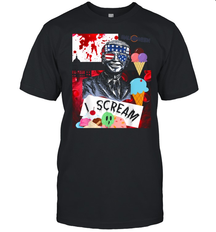 Biden Halloween We All Scream For IceCream shirt