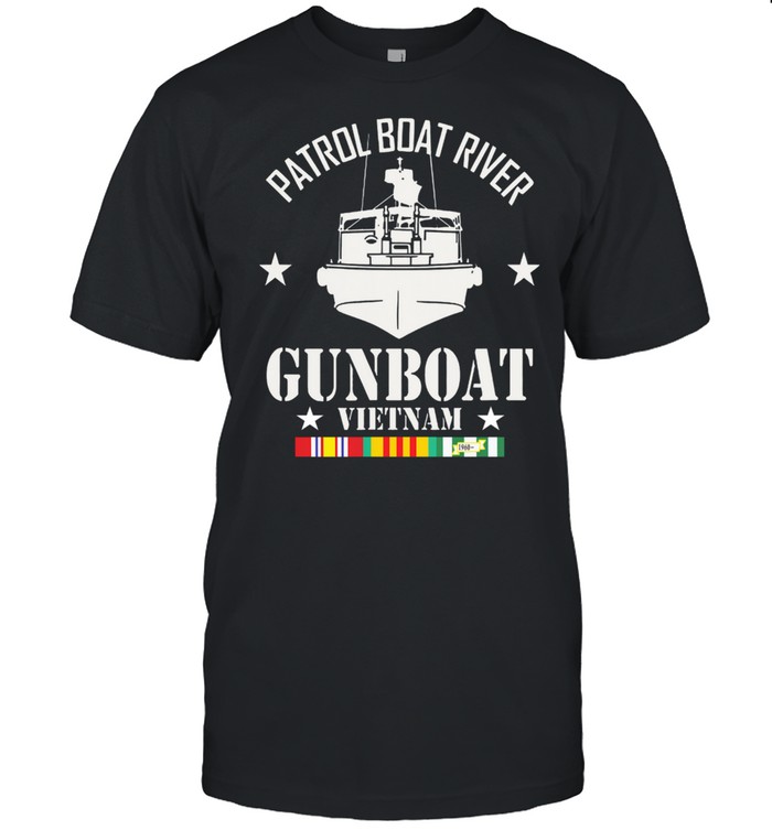 Patrol Boat River Gunboat Vietnam 1960 shirt