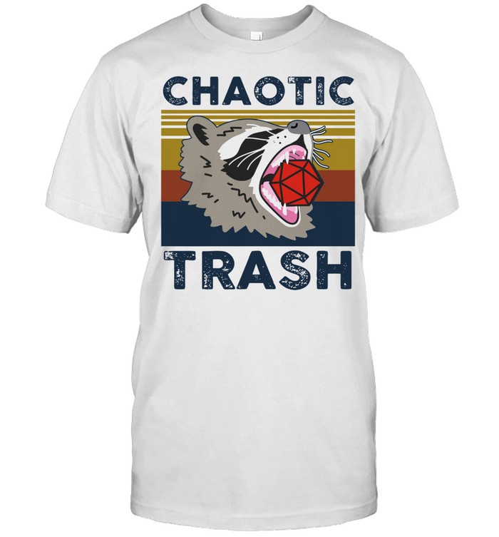 Racoon Chaotic Trash vintage shirt