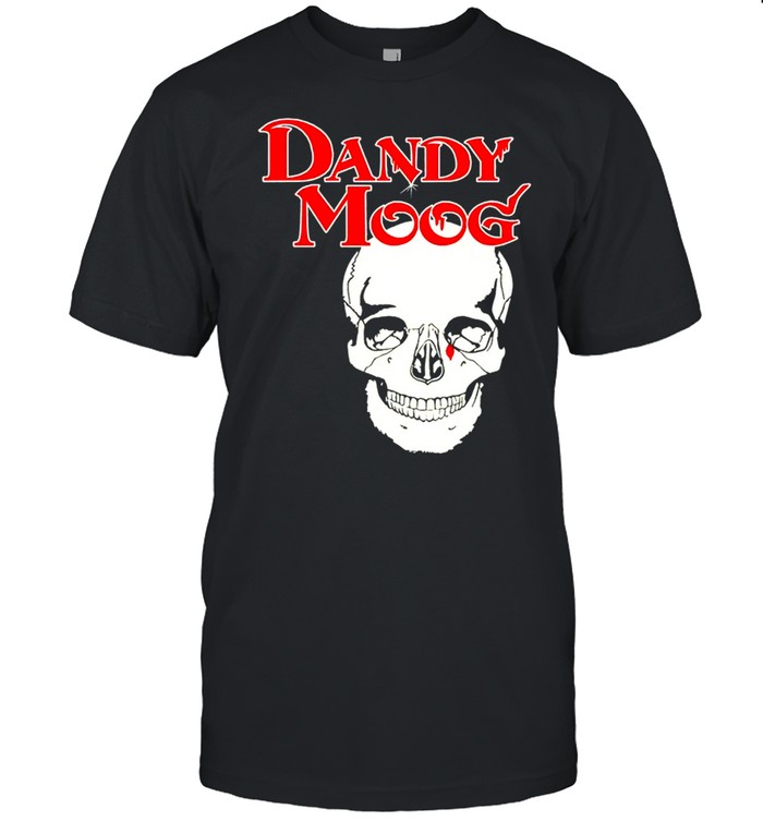 Skull Dandy Moog not banned anywhere shirt