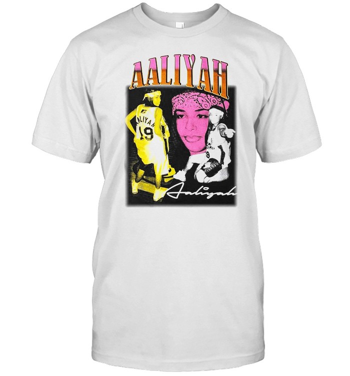 Vintage Aaliyah Basketball Shirt
