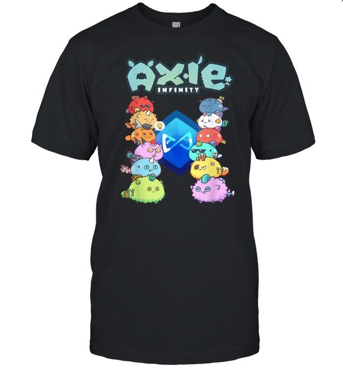 Axie Infinity NFT Trending Axie Infinity Characters Crypto shirt