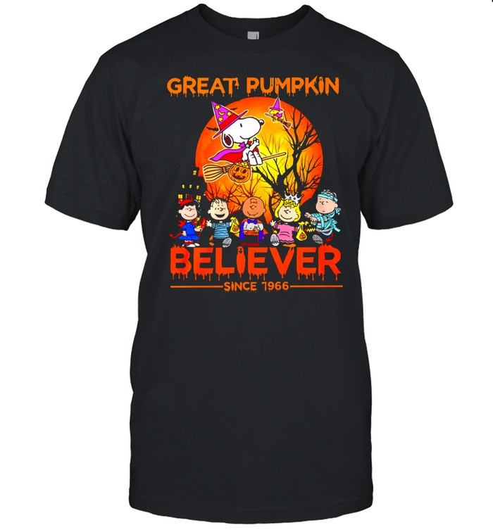 Great pumpkin believer since 1966 shirt