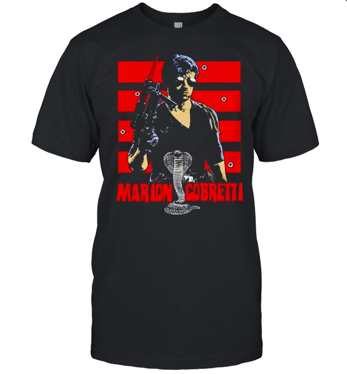 Marion Cobretti movie shirt