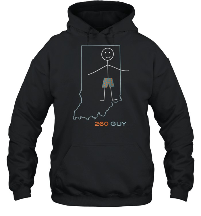 Mens 260 Area Code, IN Boys Indiana Souvenir shirt Unisex Hoodie