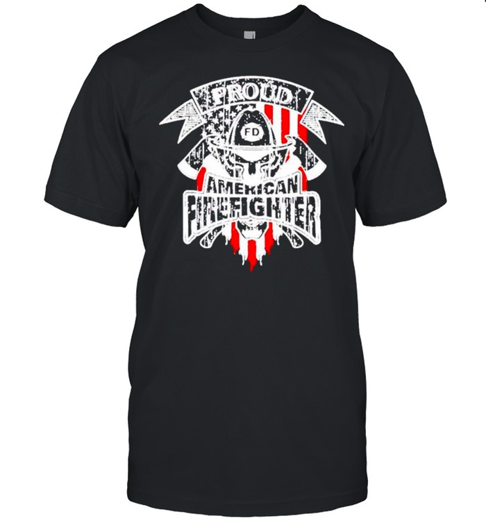 Proud American fighter shirt