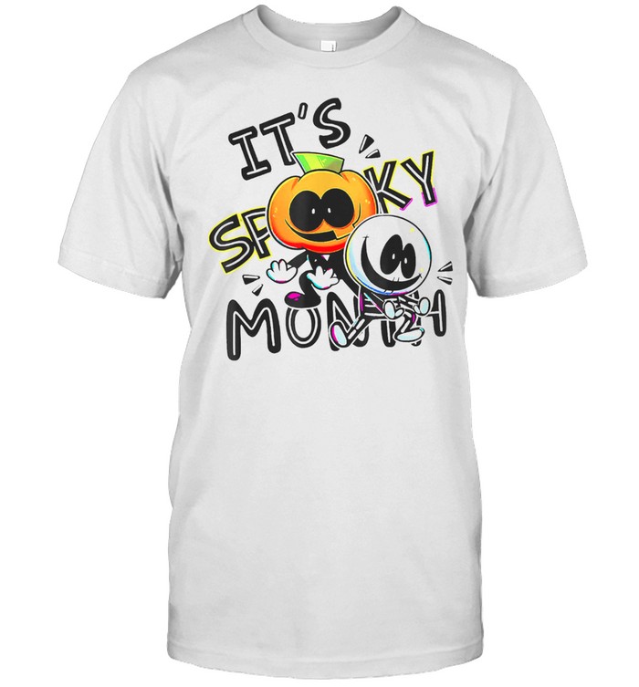 Skid and Pump It’s Spooky Month Retro for Boy shirt