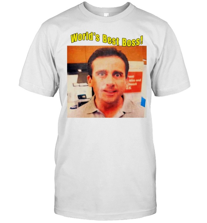 Steve world’s best boss t-shirt