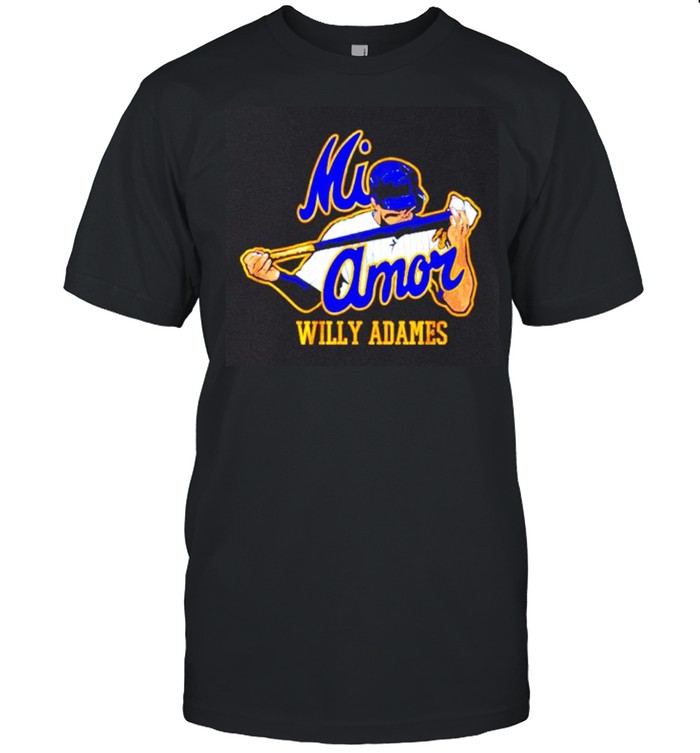 Willy Adames Mi Amor Milwaukee Brewers shirt