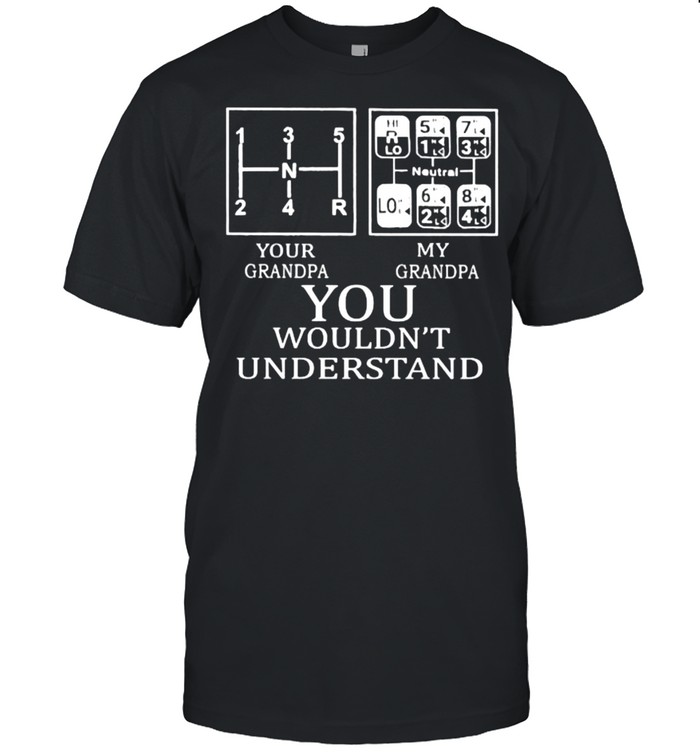 You wouldn’t understand Shirt