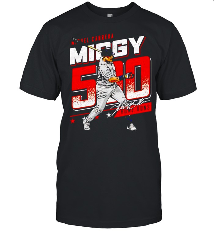 Detroit Tigers Miguel Cabrera miggy 500 shirt