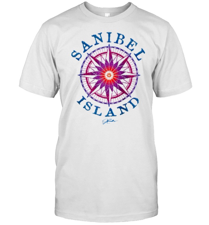 JCombs Sanibel Island, FL, Compass Rose shirt