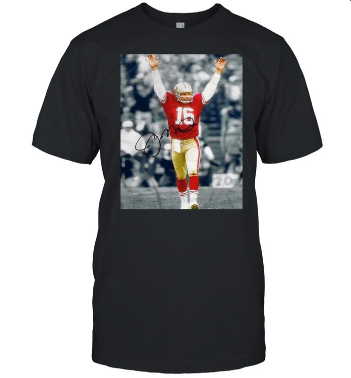 Joe Montana Signature shirt