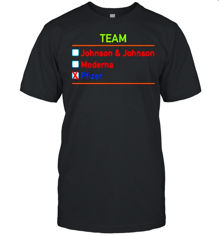 Team John and John Moderna Pfizer shirt Classic Men's T-shirt