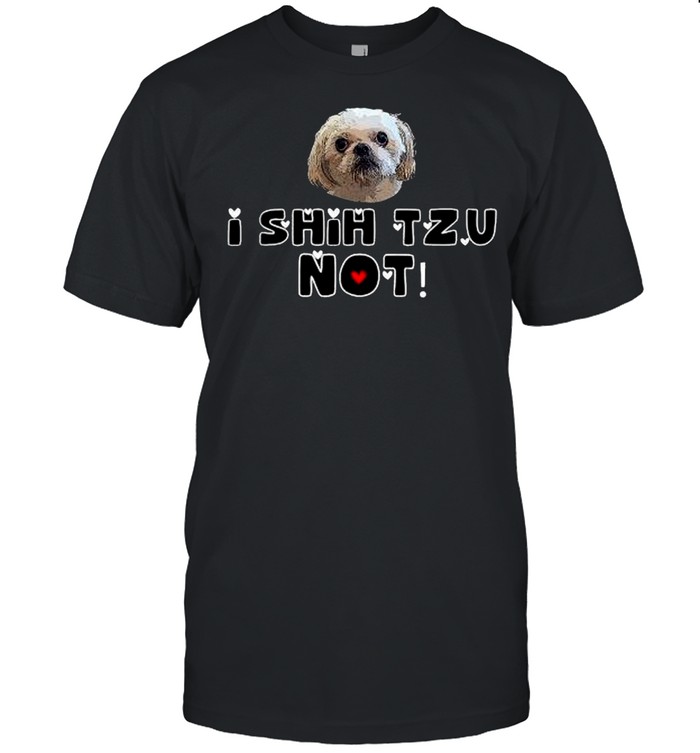 I Shih Tzu Not Dog Heart T-Shirt