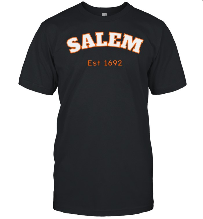 Salem Established of 1692 Halloween Witch Design shirt